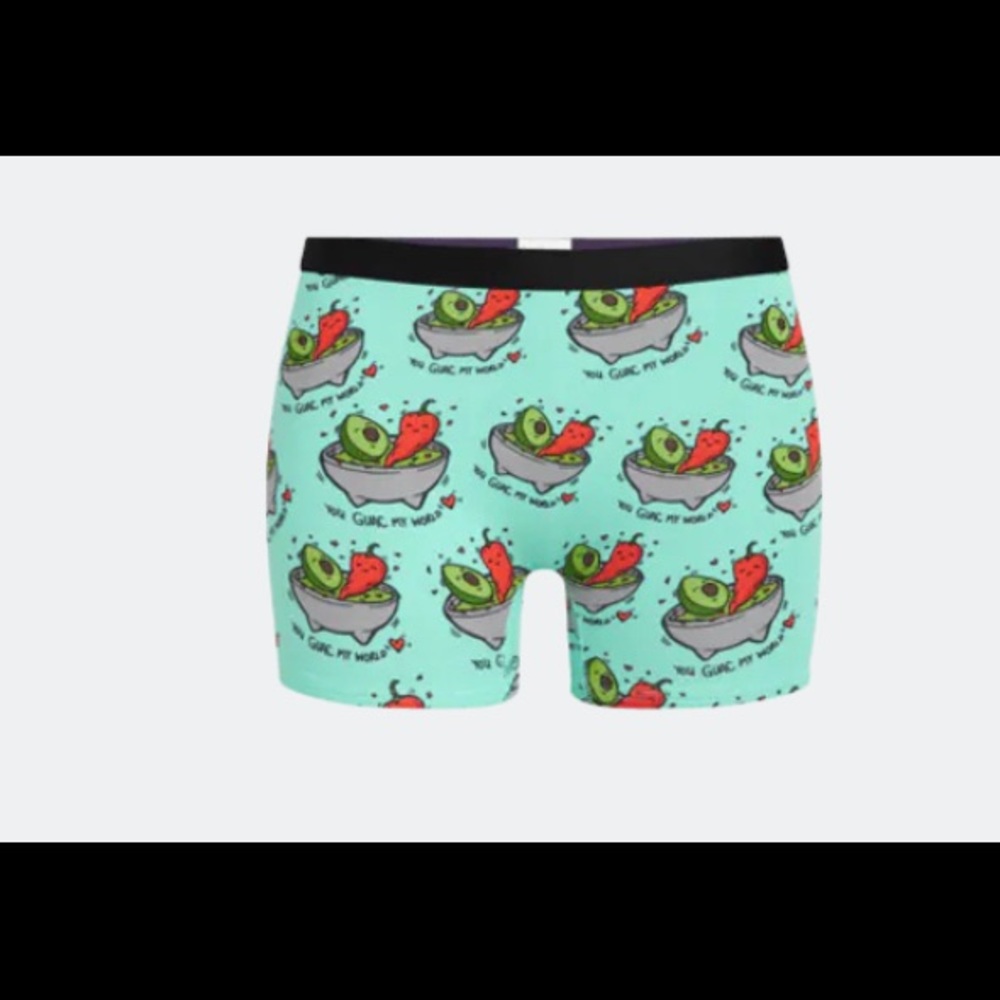 MeUndies NWT Guac My World Boy short Size M